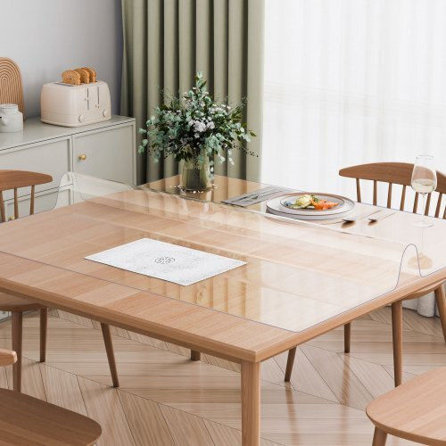 Διαφανές Προστατευτικό Τραπεζιού Vevor Pvc 48x48 Εκ 1.5mm Zfxpvczb48x40k46av0