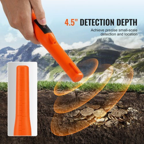 Vevor JCKJSTCBFIP6GWNSHV9 Detector de metale portabil