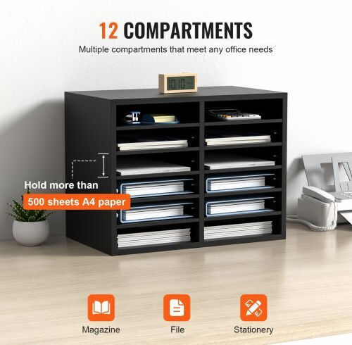 Vevor Filing Tray Black