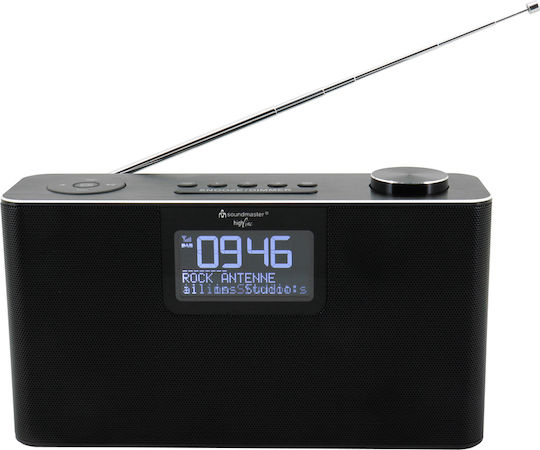 Soundmaster DAB+ mit Bluetooth und USB Schwarz