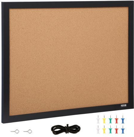 Vevor Cork Notice Board 24x18cm