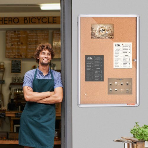 Vevor Cork Notice Board 91.44x60.96cm