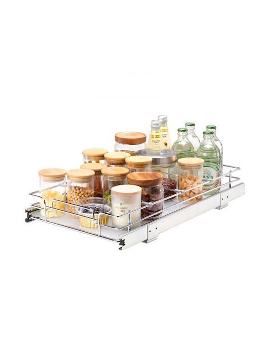 Vevor Inox Küchenregal 27,94x53,34cm Silber
