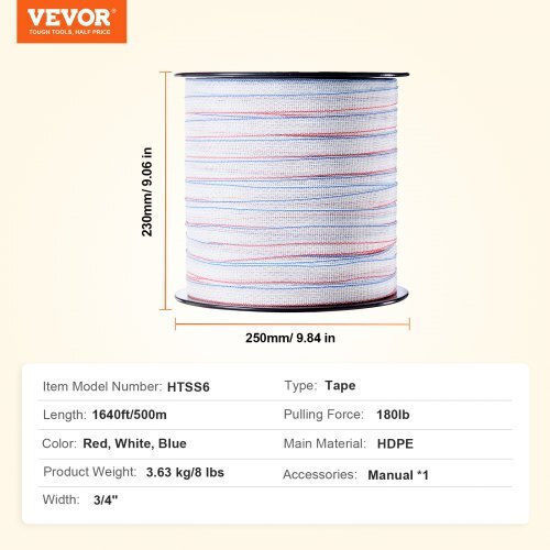 Vevor Tape Electric Fence WLDXJDKJDK16SG4FMY3