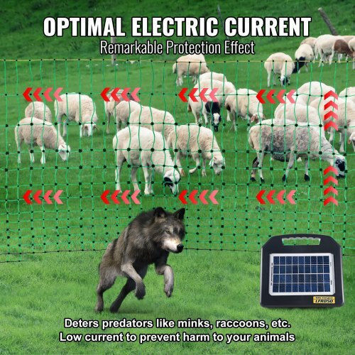 Vevor DXJCWLW42IN1LYCCLV9 Plasă Echipament de Împrejmuire Electrică