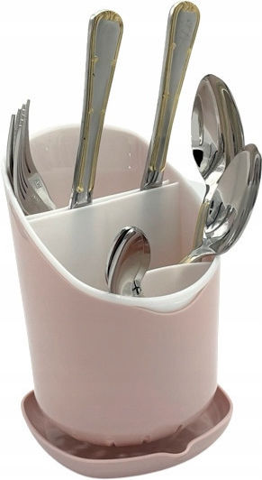 Excellent Houseware Cutlery Holder Tray Plastic 12x11 Cm Blue
