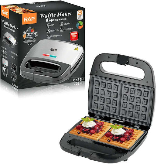 Raf Aparat Vafe Pentru Vafe Pătrate 750W