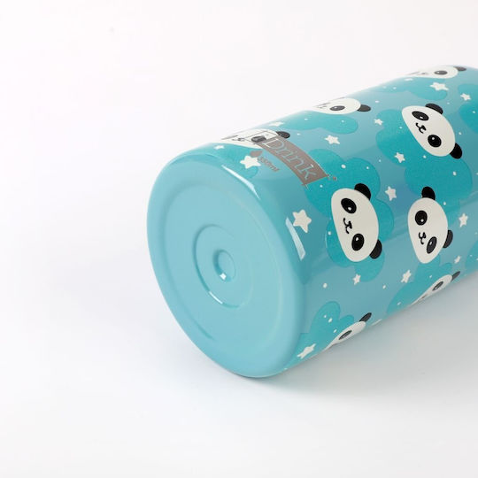 iDrink Μπουκάλι Θερμός Ανοξείδωτο 350ml Μπλε