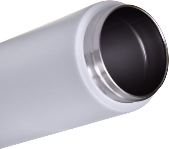 Kambukka Elton Insulated Μπουκάλι Θερμός Ανοξείδωτο 600ml Chalk White