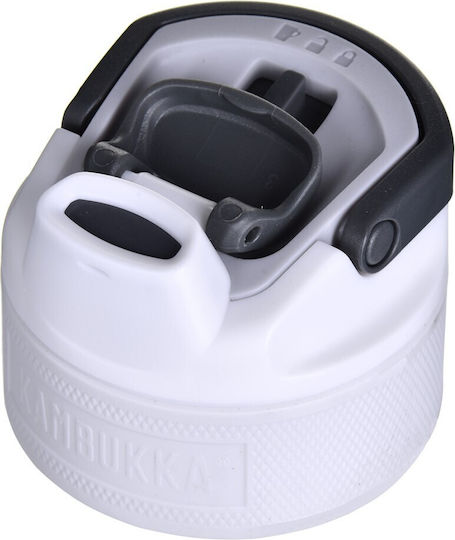 Kambukka Elton Insulated Μπουκάλι Θερμός Ανοξείδωτο 600ml Chalk White
