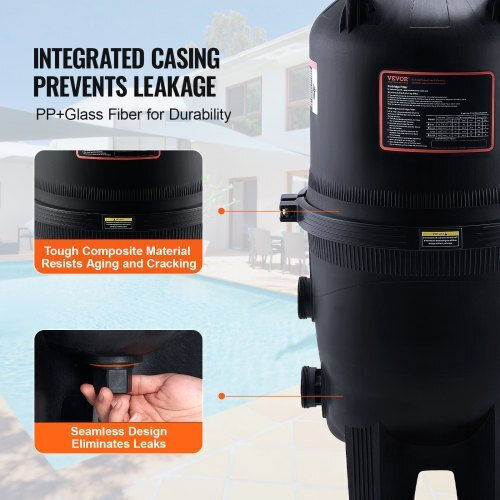 Vevor Pool Filter 30 sq.m for Inground & Above Ground Pools Yctsglqdxycbtsgrmv0