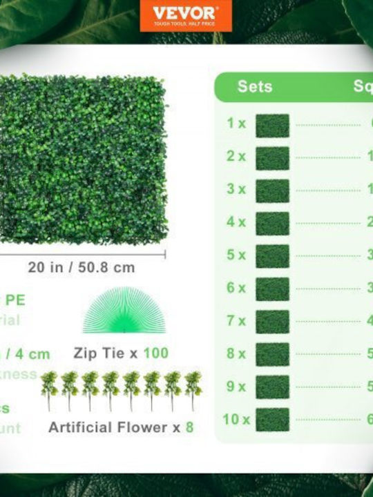 Vevor Artificial Foliage Panel