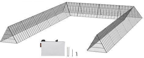 Vevor Metallic Poultry Coop Length 2.36 m