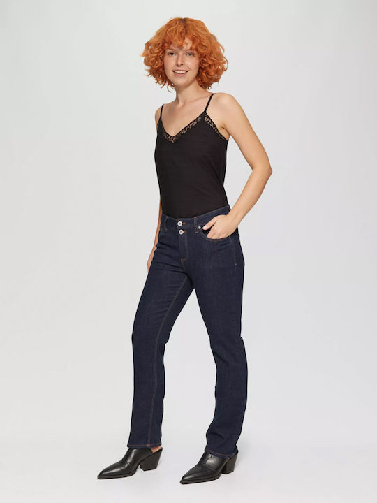 Γυναικείο Jean Παντελόνι σε Slim Εφαρμογή Darkblue