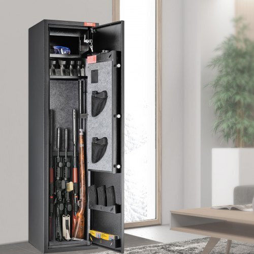 Vevor Waffenschrank Fingerabdruck & Digitales Tastenfeld 6 Waffen Zqjdsx78z9ws6rwvqv9