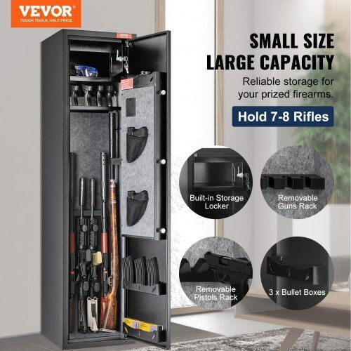 Vevor Waffenschrank Fingerabdruck & Digitales Tastenfeld 6 Waffen Zqjdsx78z9ws6rwvqv9