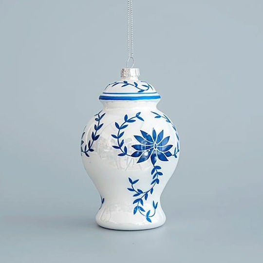 Eurolamp Σετ Βάζα Γυάλινα Λευκά Φ7.5xΥ12.2cm 2τμχ