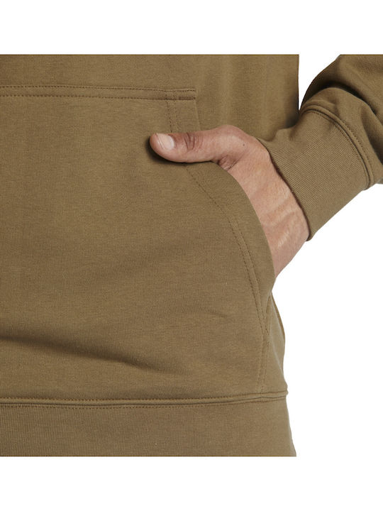 Highland Sweatshirt with Hood Brown