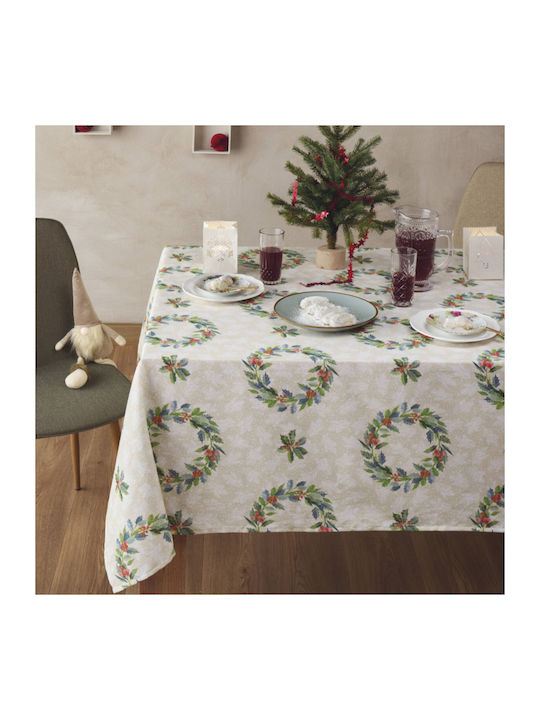 Kentia Snow Tablecloth