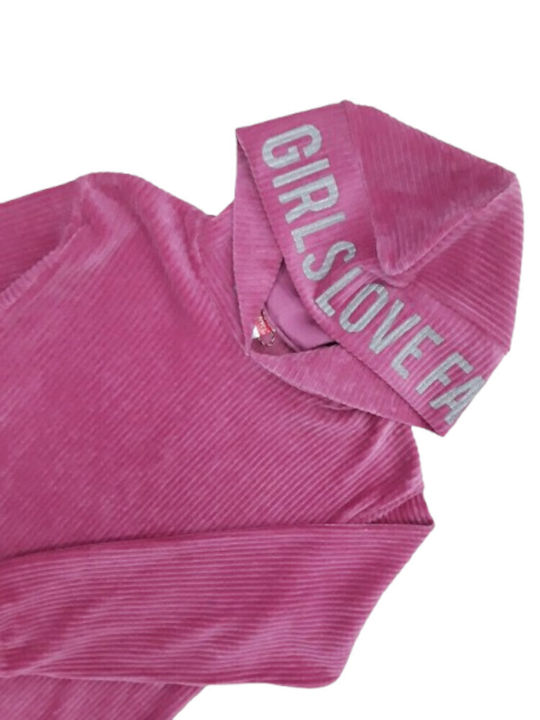 Παιδικό Φόρεμα Μακρυμάνικο Pink