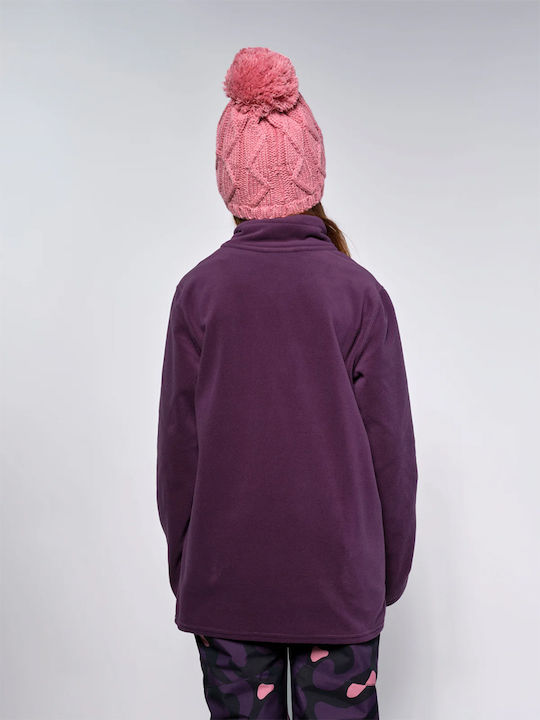 Fleece Hanorac Copii Purple