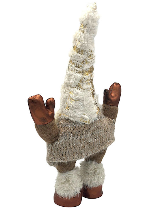 Figoura Christmas Figure Dwarf Brown Height 35cm