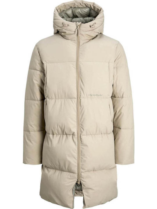 Winter Jacke Puffer Silver Sage