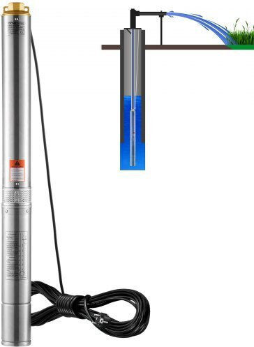 Vevor Monofazică Pompă Foraj 2hp SJQSBMBNZ220VNEDKV2