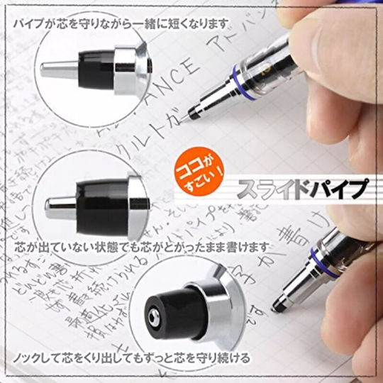 Uni Mitsubishi Pencil Sharp Pen Kurutoga Advance 0.3mm Navy M3-5591p.9 4902778227497