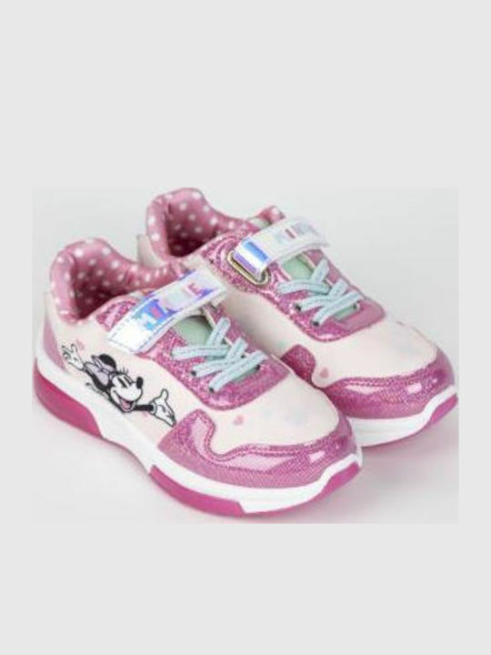 Kids Sneakers with Lights Fuchsia