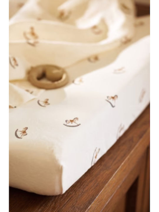 Jollein Changing Pad Cover made of Fabric Nostalgic Ride 50x70cm