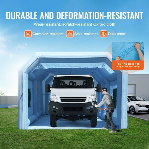 Vevor Vehicle Paint Booth with Blowers and Air Filter