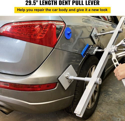 Vevor 750 mm Aluminum & Steel Dent Puller Set with 6 Hooks Bjxfj750mmahlbq01v0