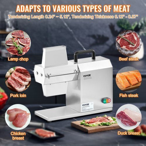 Vevor 450W Stainless Steel Electric Meat Tenderizer Machine