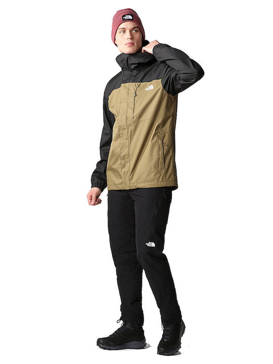 Quest Triclimate 3 in 1 Winter Jacket Waterproof and Windproof Military Olive/tnf Black