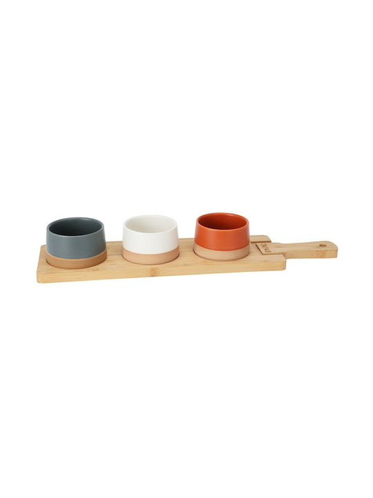Excellent Houseware Μπωλ Σερβιρίσματος Στρογγυλό Κεραμικό με Διάμετρο 9.5εκ. 3τμχ Excellent Houseware Μπωλ Σερβιρίσματος Στρογγυλό Κεραμικό με Διάμετρο 9.5εκ. 3τμχ