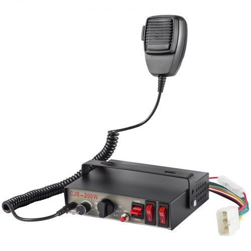 Sirena Auto Vevor 200W 7 Sunete Microfon Hhq200w7sdcz00001v0