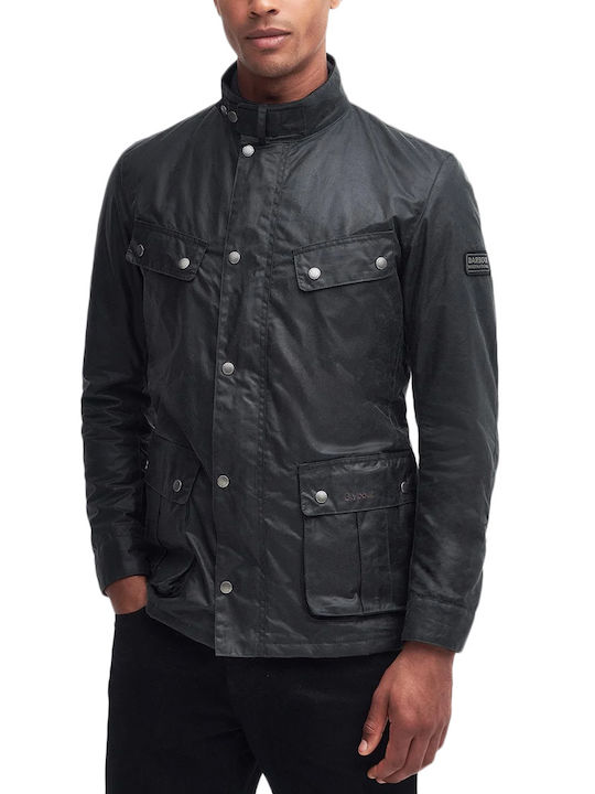 Barbour Duke Wax Jachetă Negru