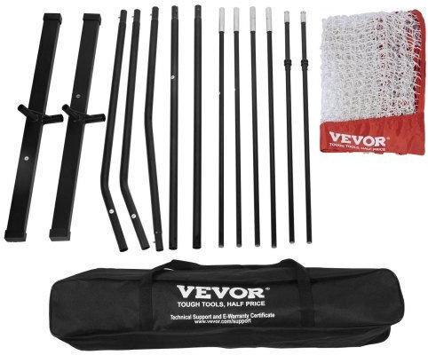 Vevor Portable Volleyball Net Indoor or Outdoor Use Adjustable Height Carrying Bag Professional Volleyball Coach Training for Hits or Serves Pqxlw14yc00098f67v0