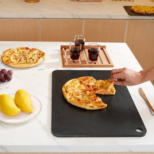 Vevor Antihaft Backblech Pizza mit Rostfreier Stahl Wohnung Oberfläche 50.8x35.56x3cm