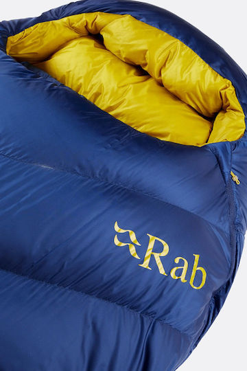 Rab Sleeping Bag Μονό Neutrino 600 Nightfall Blue