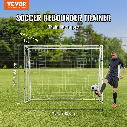 Vevor Soccer Net 243.84x182.88cm