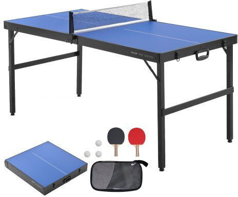 Vevor Masa de ping pong pliabilă Masa de ping pong Interior