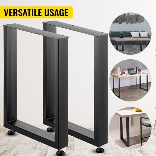 Set of 2 Metal Table Legs Vevor 28x23 Inches Dining Room Computer Desk Zths600x720mm0001v0