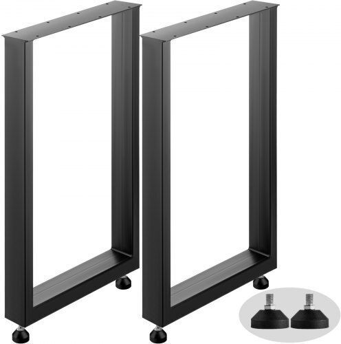 Set of 2 Metal Table Legs Vevor 28x23 Inches Dining Room Computer Desk Zths600x720mm0001v0