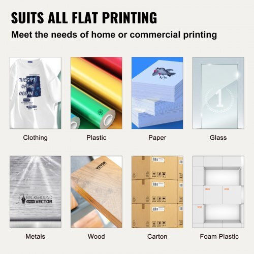Vevor Silk Screen Printing Set Frame 10x14in 110 Mesh 6pcs Sykjd61101014x54uv0