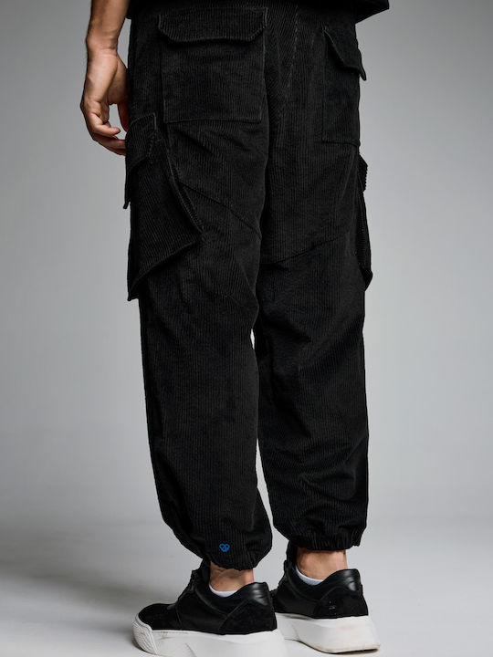 Diverse Trousers Cargo Black