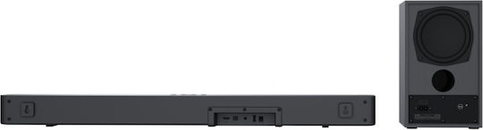 Horizon-Europe Soundbar 2.1 Bluetooth und HDMI 110W mit kabellosem Subwoofer und Fernbedienung Schwarz HAV-S2630W