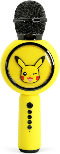 OTL Μικρόφωνο Karaoke Ασύρματο New Pokemon Pikachu Κίτρινο
