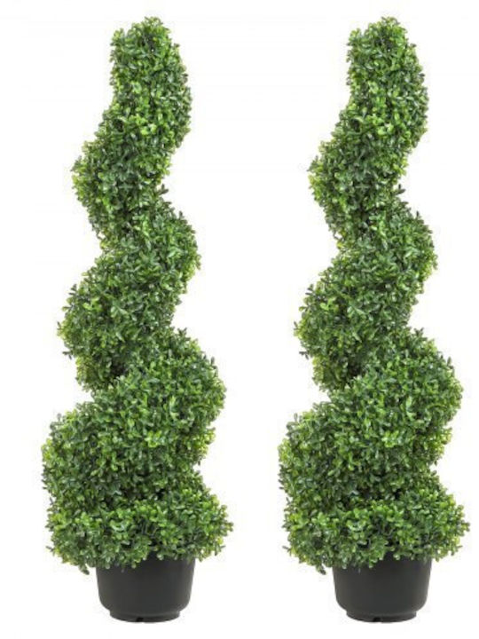 Artificial Outdoor Tree Buxus (Common box) Green 121.92cm 2pcs Vevor